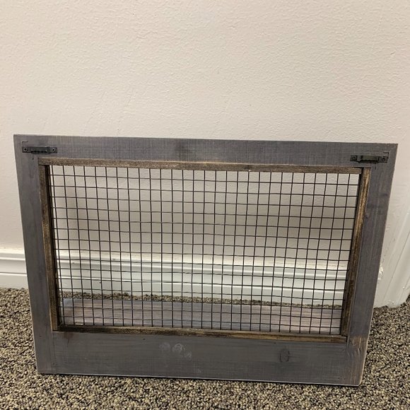 Wooden Jewelry organizer GRAY with bracelet rod - Picture 2 of 2